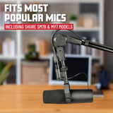 Frameworks Slim Profile Desktop Mic Stand Boom Arm