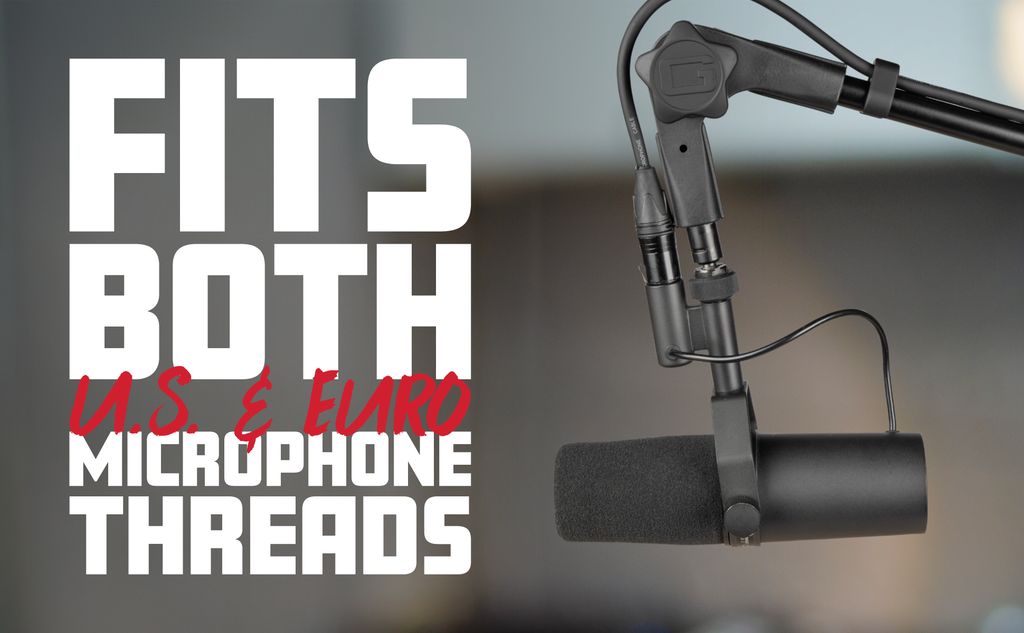 Frameworks Slim Profile Desktop Mic Stand Boom Arm
