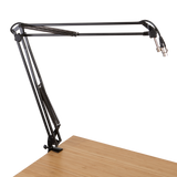 Desk-Mounted Broadcast/Podcast Boom Mic Stand