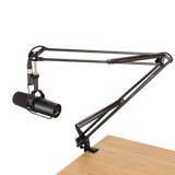 Desk-Mounted Broadcast/Podcast Boom Mic Stand