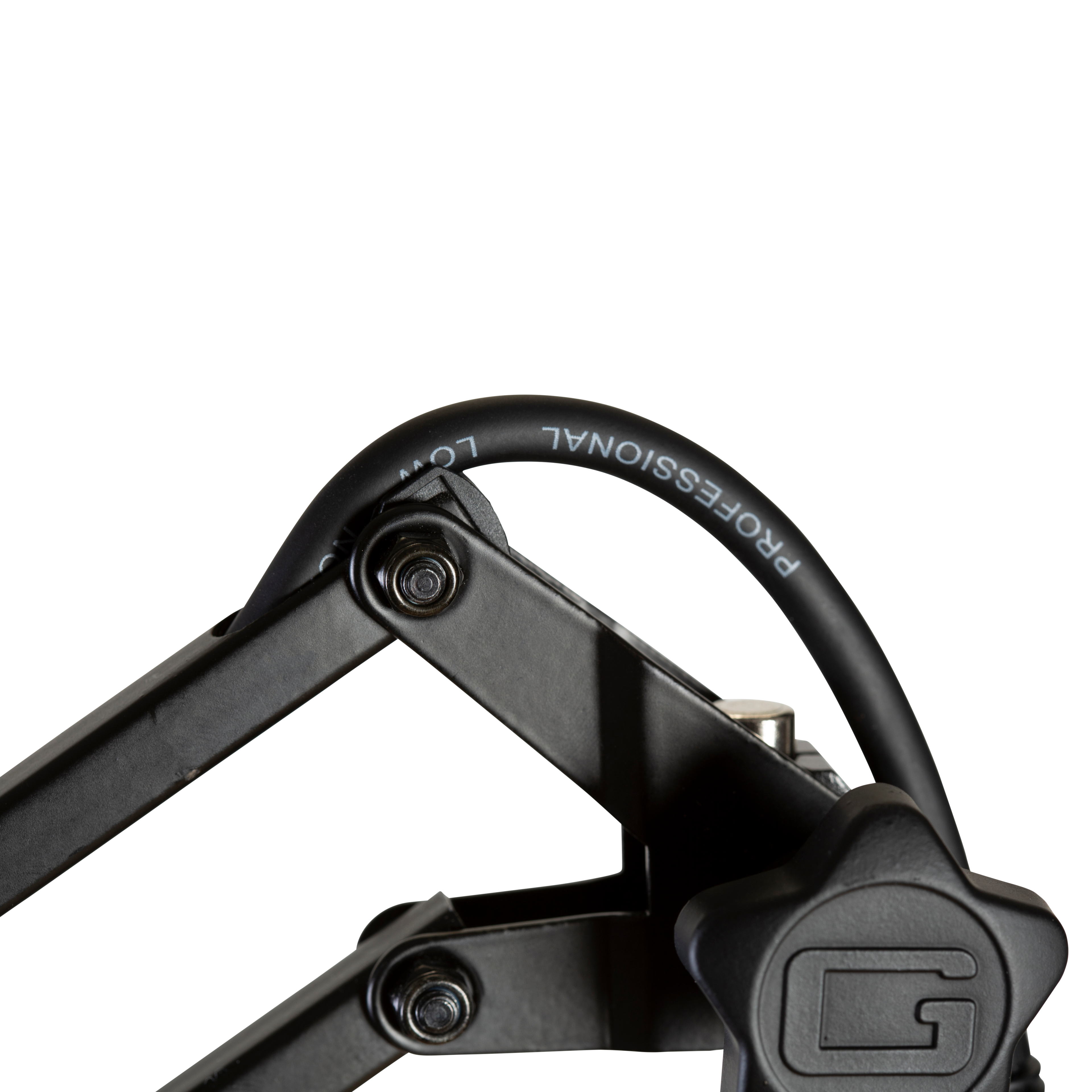 Desk-Mounted Broadcast/Podcast Boom Mic Stand