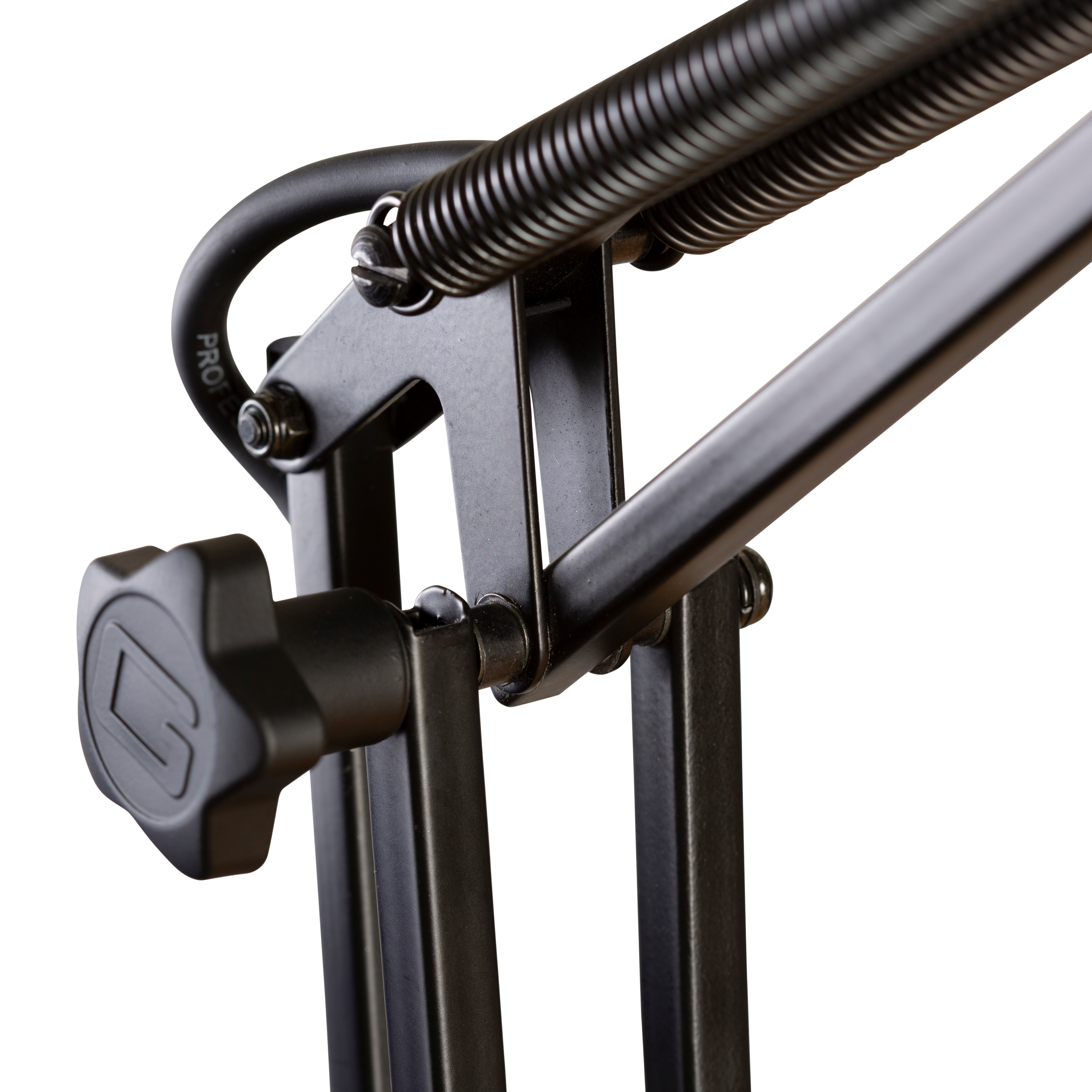 Desk-Mounted Broadcast/Podcast Boom Mic Stand