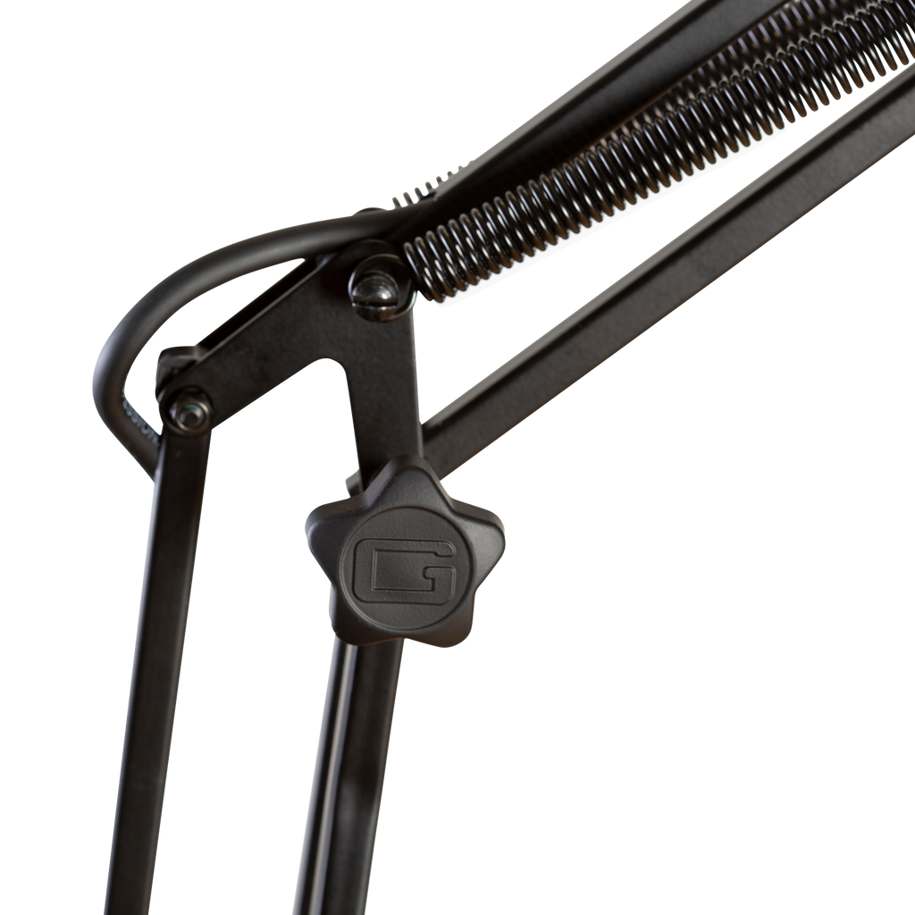 Desk-Mounted Broadcast/Podcast Boom Mic Stand