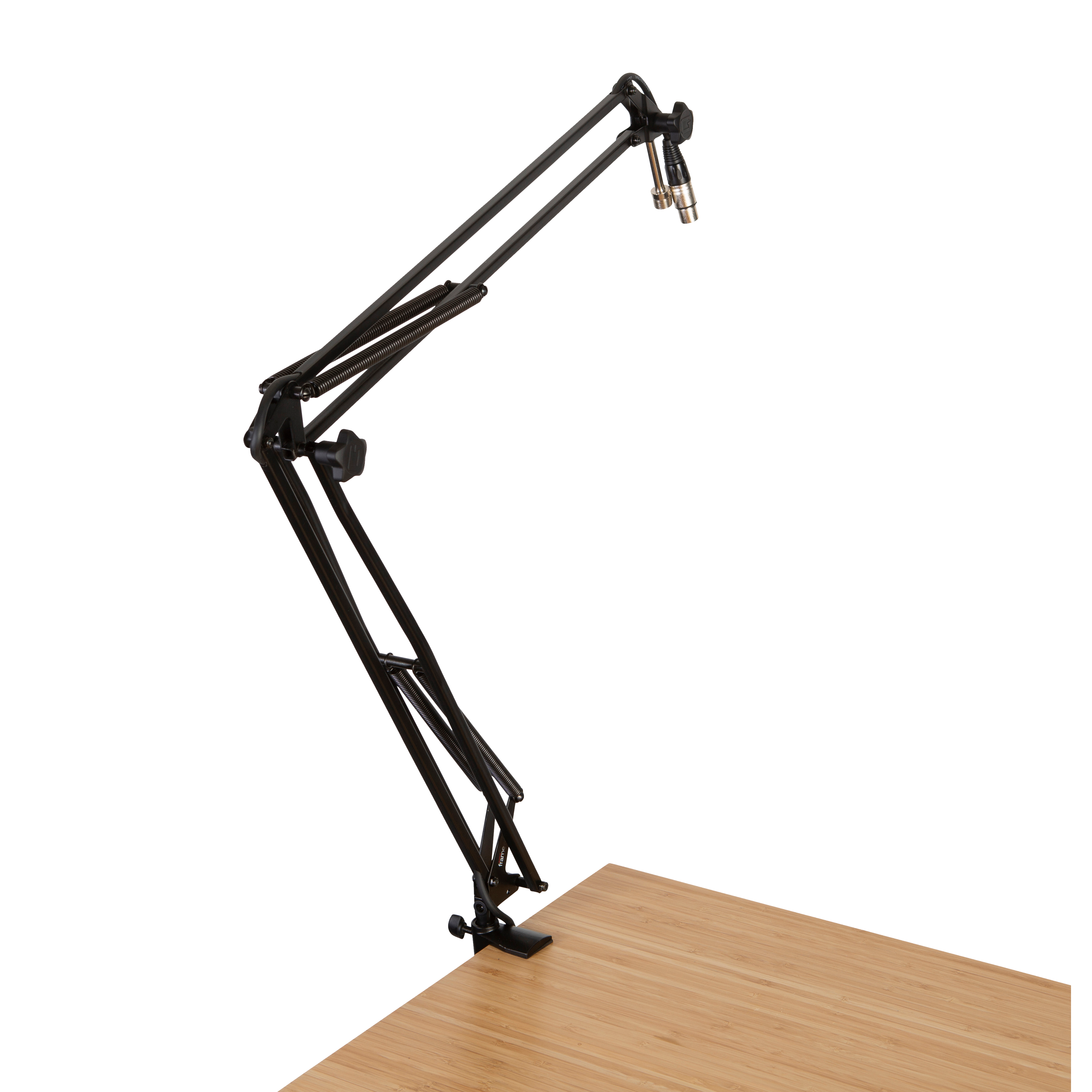 Desk-Mounted Broadcast/Podcast Boom Mic Stand