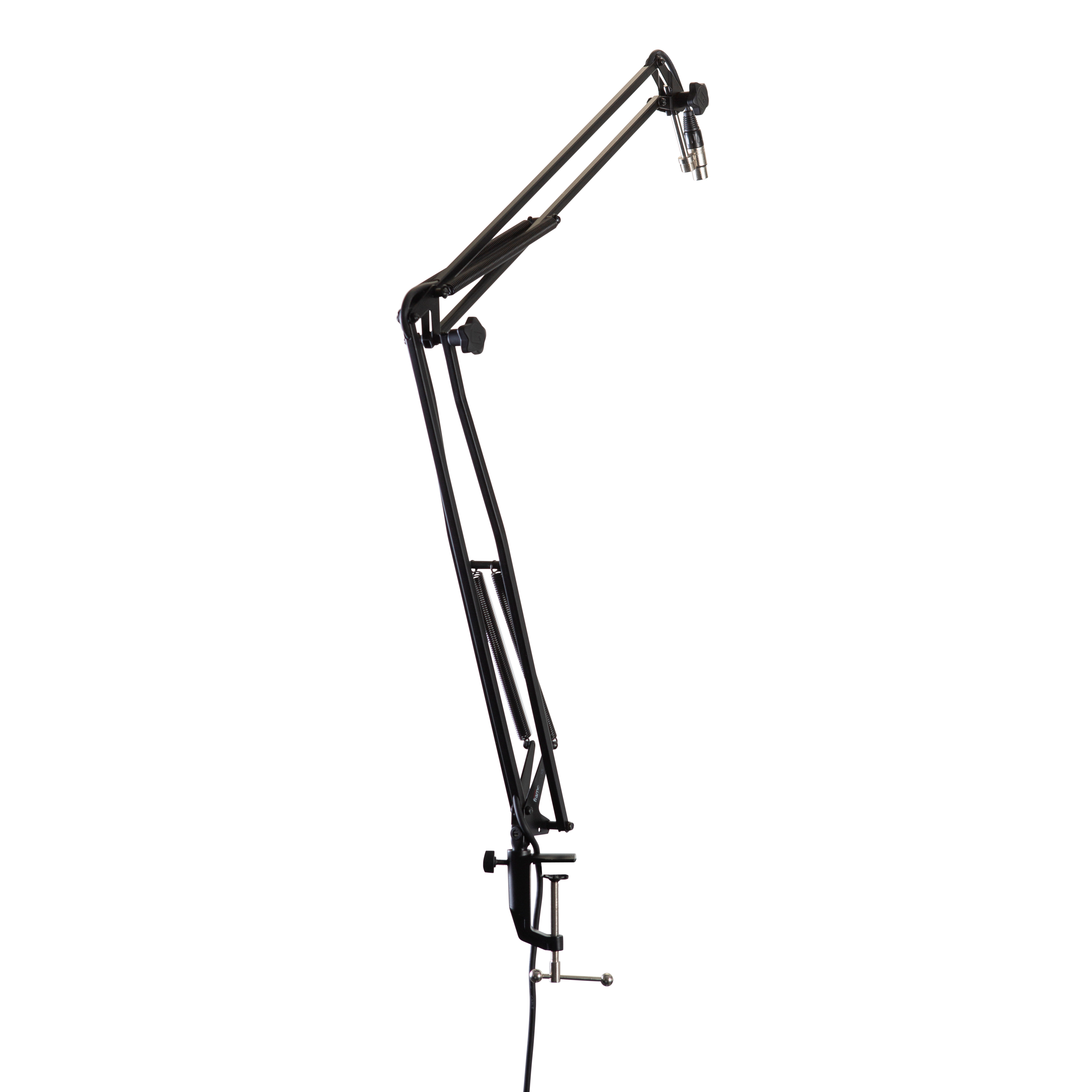 Desk-Mounted Broadcast/Podcast Boom Mic Stand