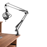 Desk-Mounted Broadcast/Podcast Boom Mic Stand