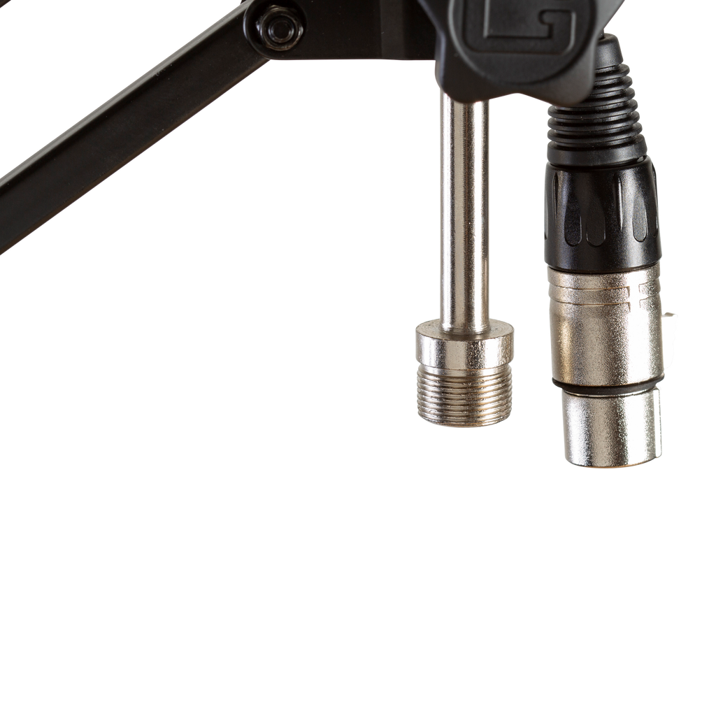 Desk-Mounted Broadcast/Podcast Boom Mic Stand