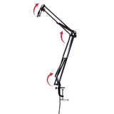 Desk-Mounted Broadcast/Podcast Boom Mic Stand