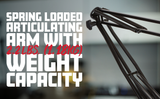 Desk-Mounted Broadcast/Podcast Boom Mic Stand