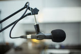 Desk-Mounted Broadcast/Podcast Boom Mic Stand