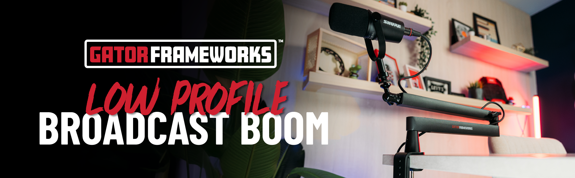 Frameworks Low Profile Broadcast Boom