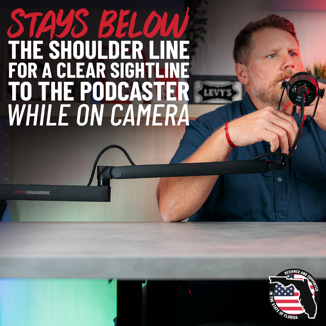 Frameworks Low Profile Broadcast Boom
