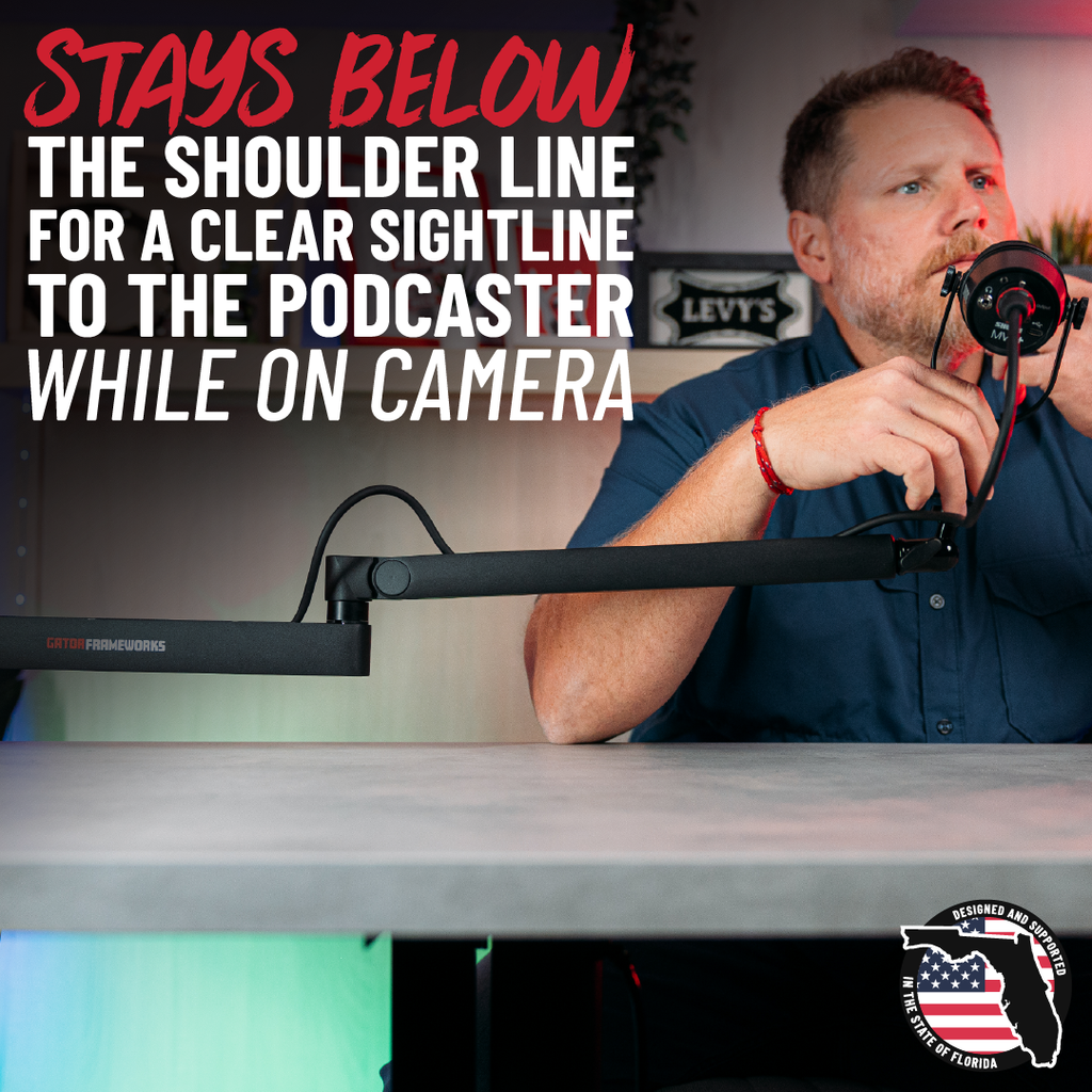 Frameworks Low Profile Broadcast Boom