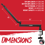 Frameworks Low Profile Broadcast Boom