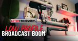 Frameworks Low Profile Broadcast Boom