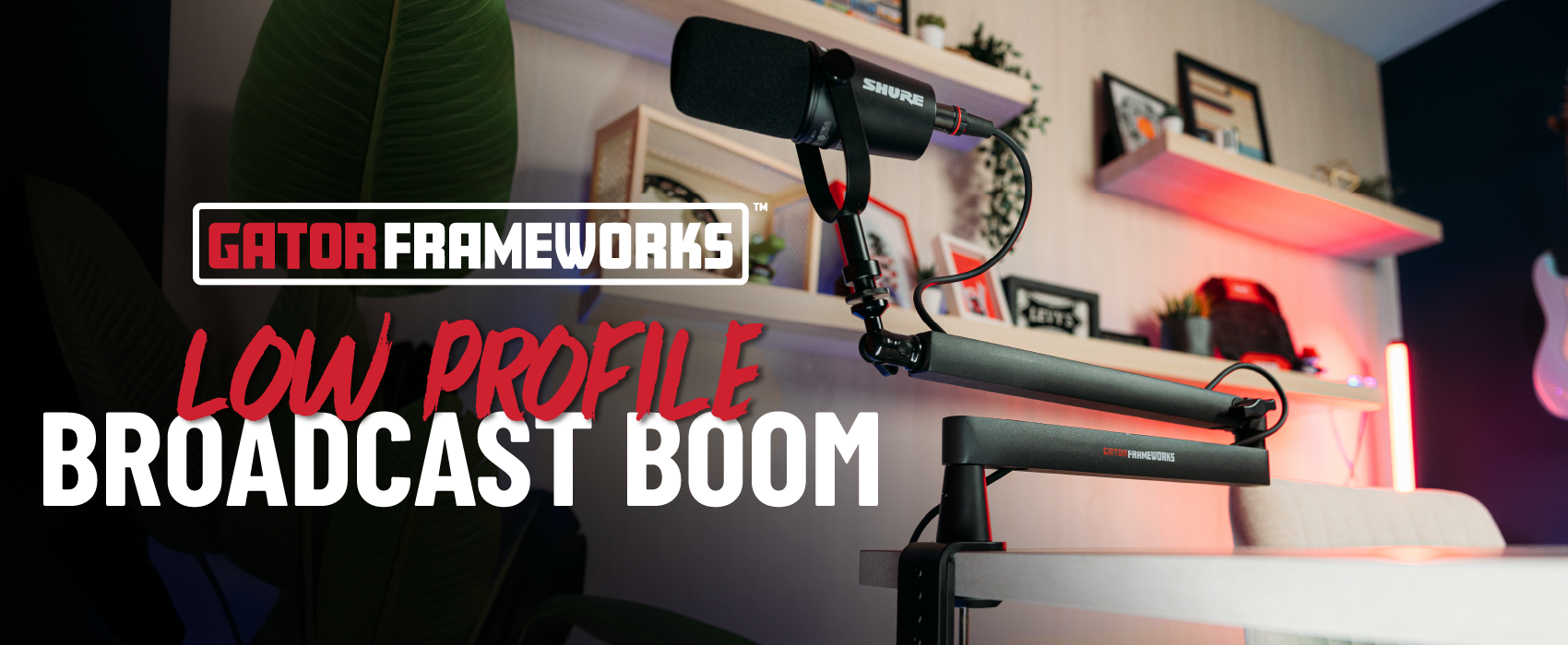 Frameworks Low Profile Broadcast Boom