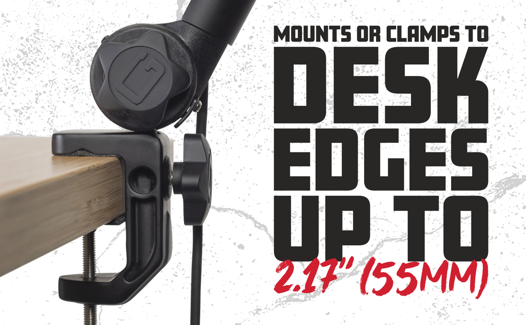 Deluxe Frameworks Desktop Mic Boom Stand