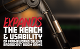 Extension Adapter for Broadcast Boom Arms
