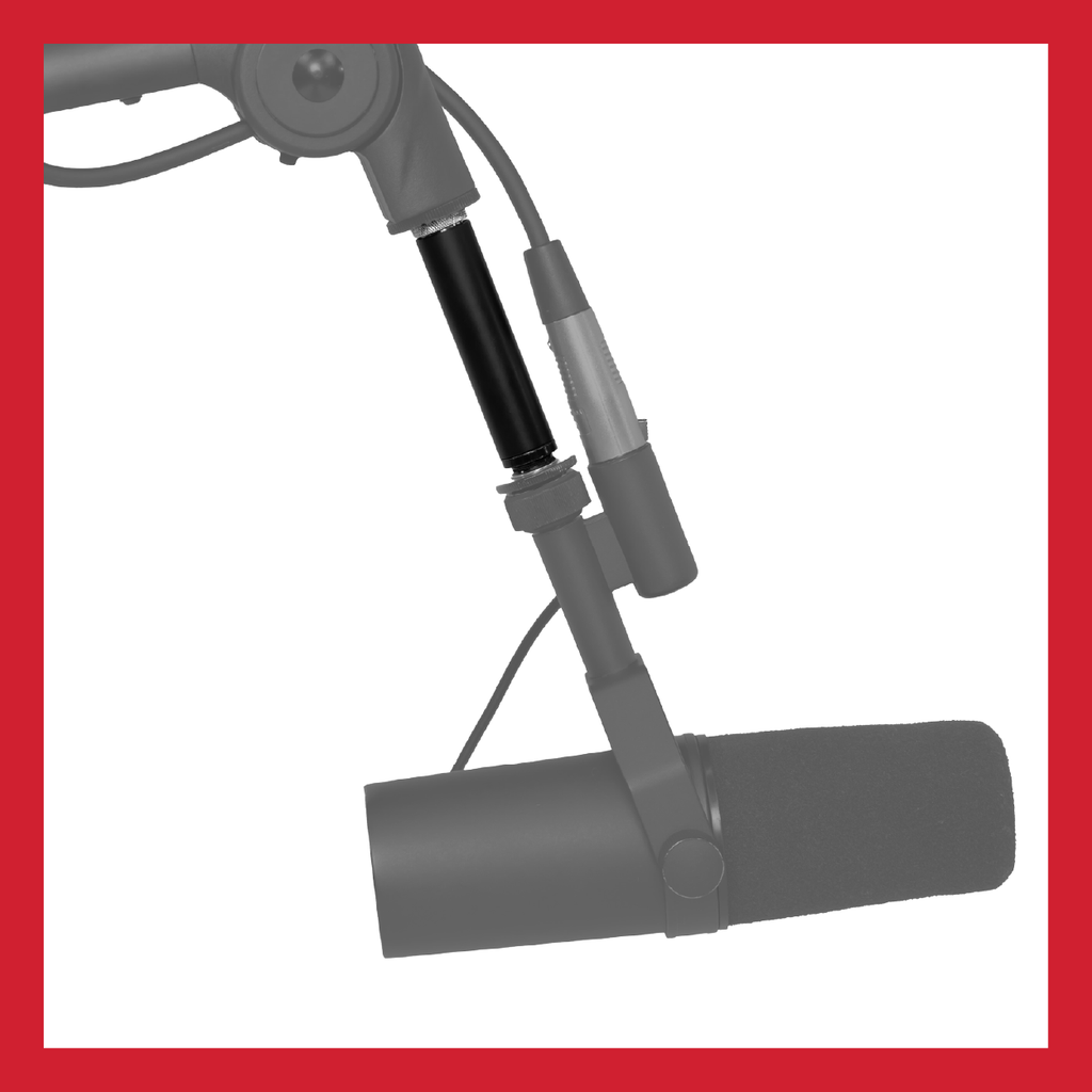 Extension Adapter for Broadcast Boom Arms