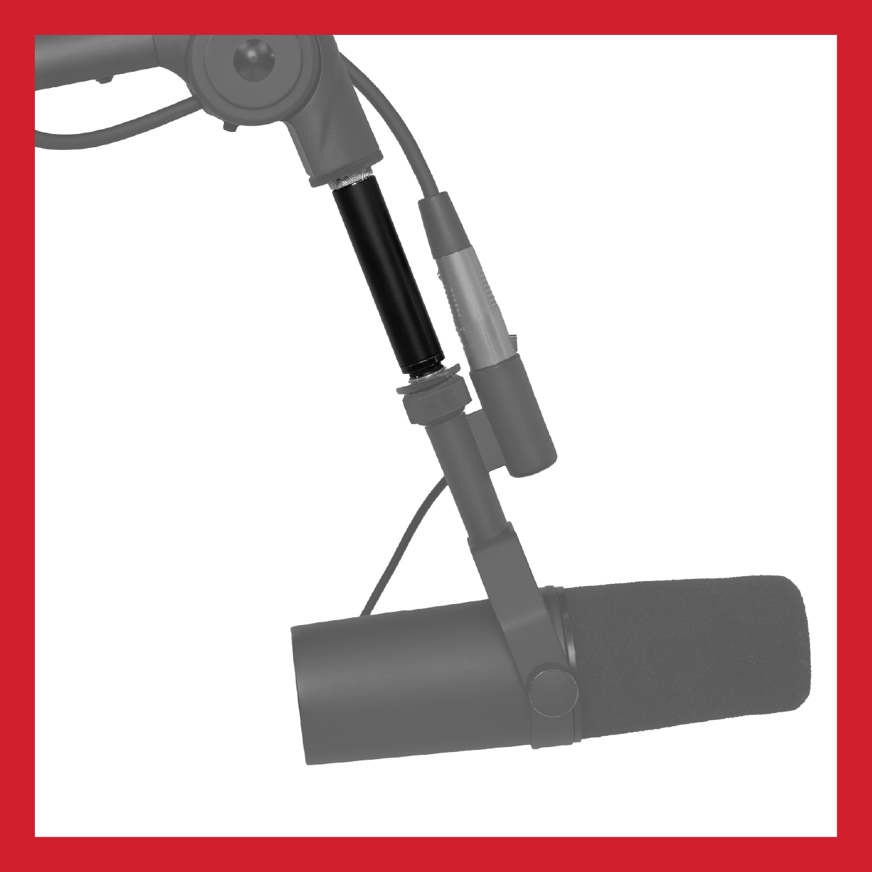 Extension Adapter for Broadcast Boom Arms