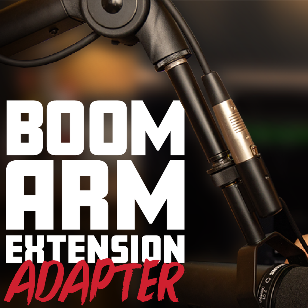 Extension Adapter for Broadcast Boom Arms