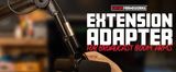 Extension Adapter for Broadcast Boom Arms