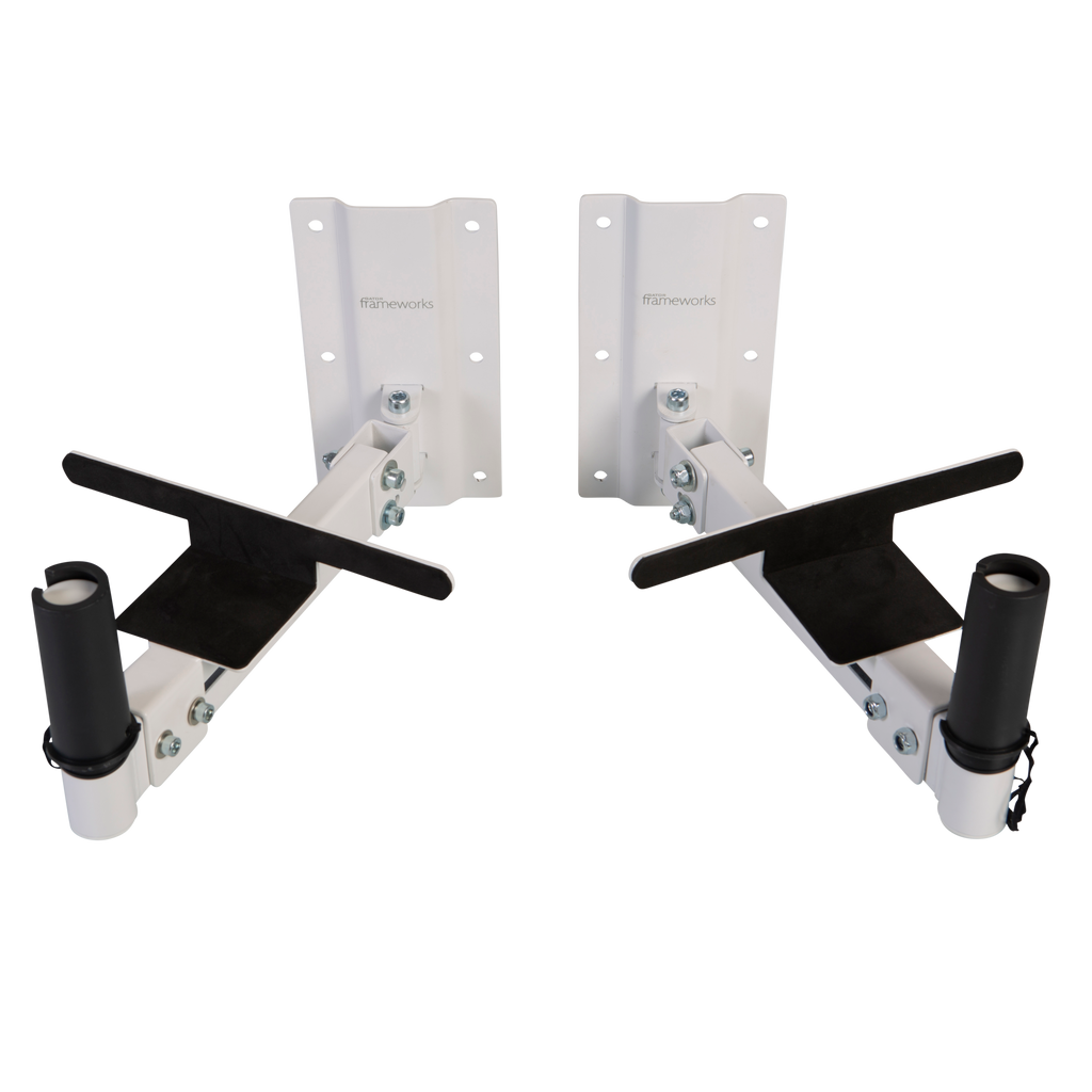 Frameworks Wall Mount Spkr Stand – White