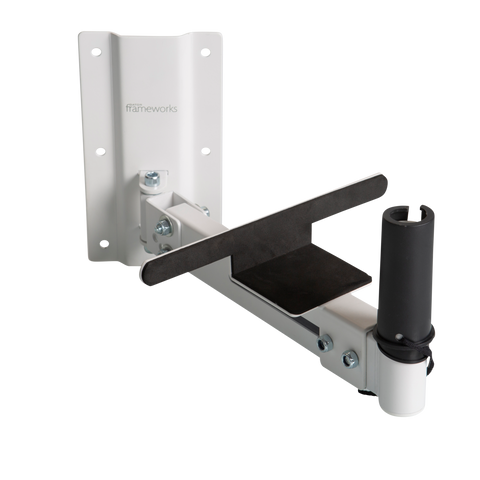 Frameworks Wall Mount Spkr Stand – White
