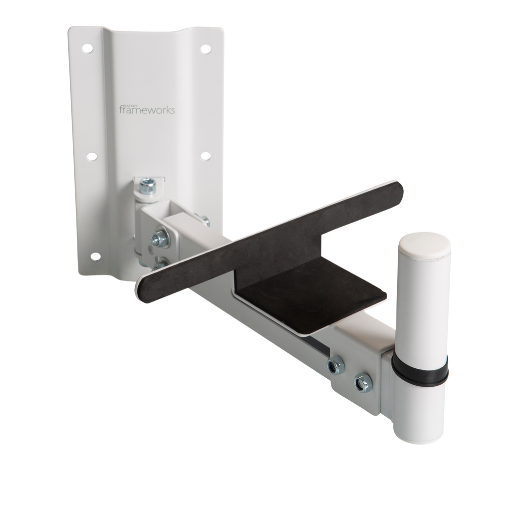 Frameworks Wall Mount Spkr Stand – White