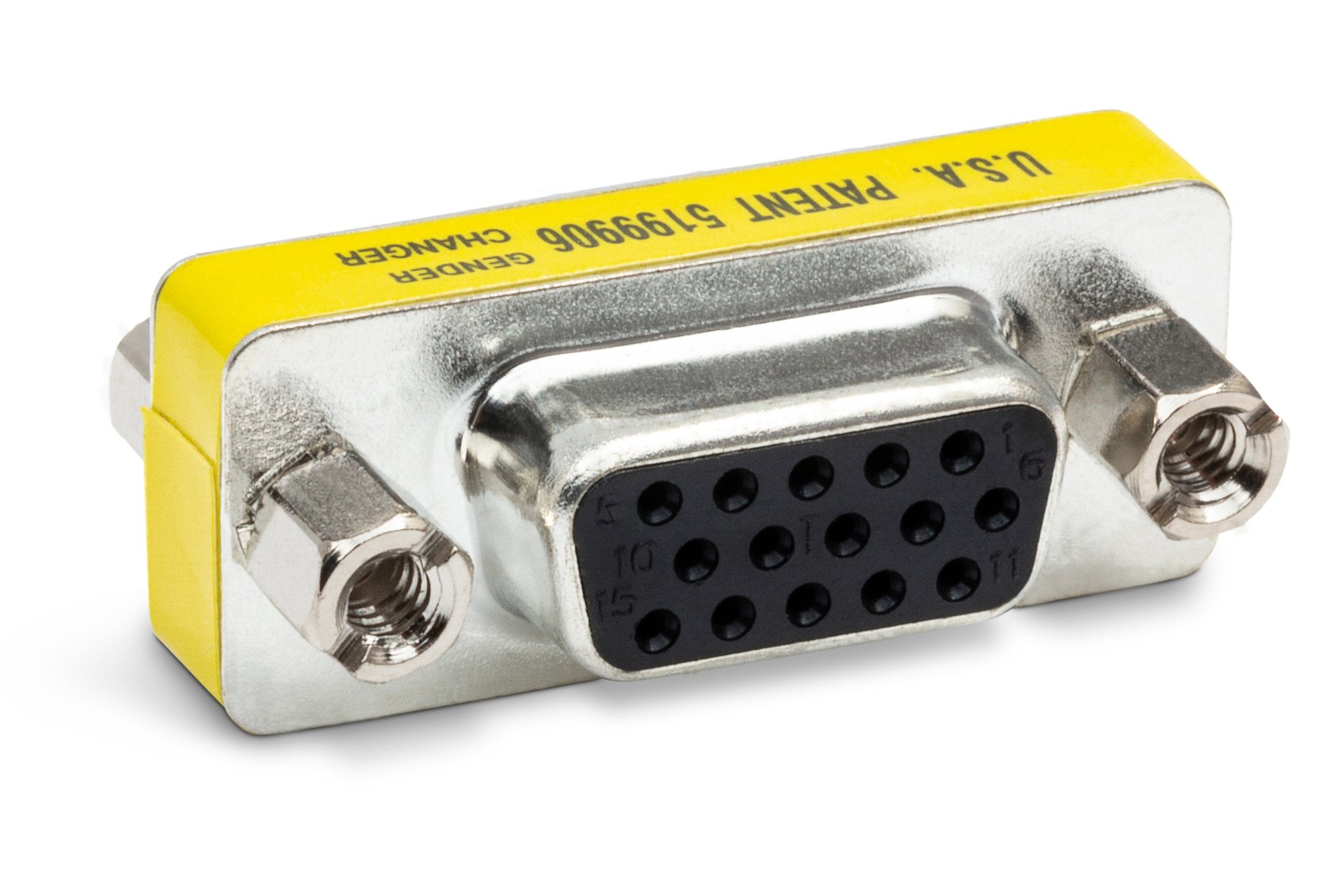 VGA Coupler, DE15 to Same - Full