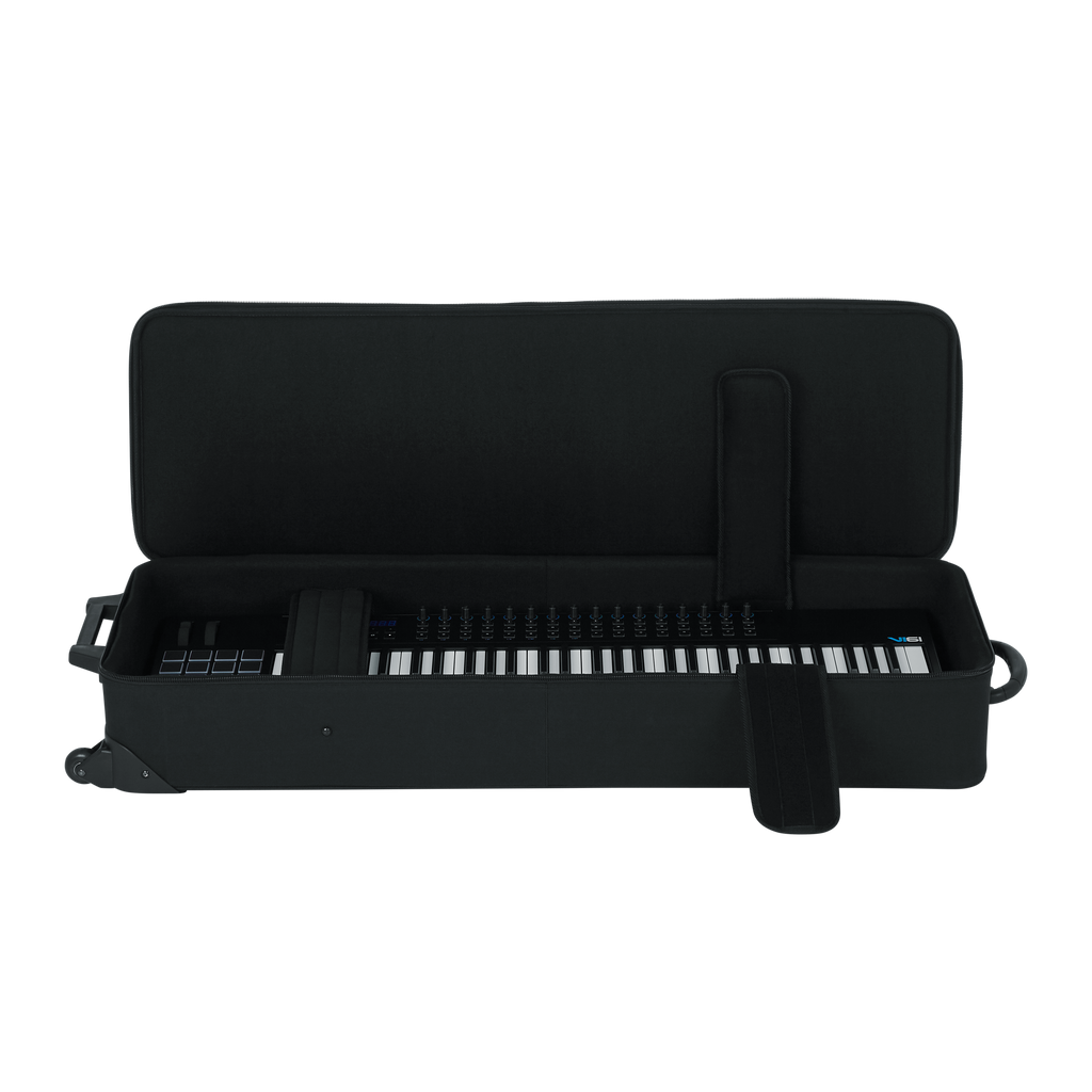 Slim lightweight style, 61 note keyboard case