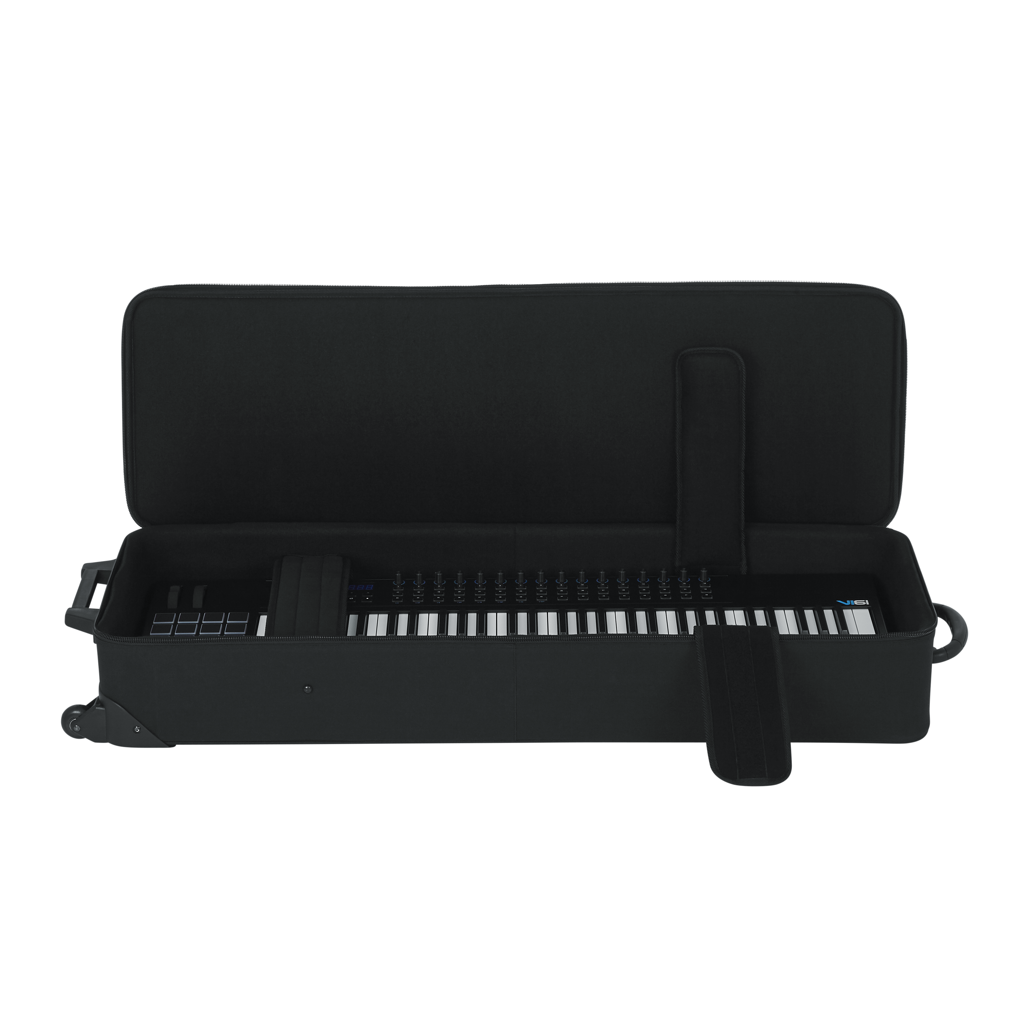 Slim lightweight style, 61 note keyboard case