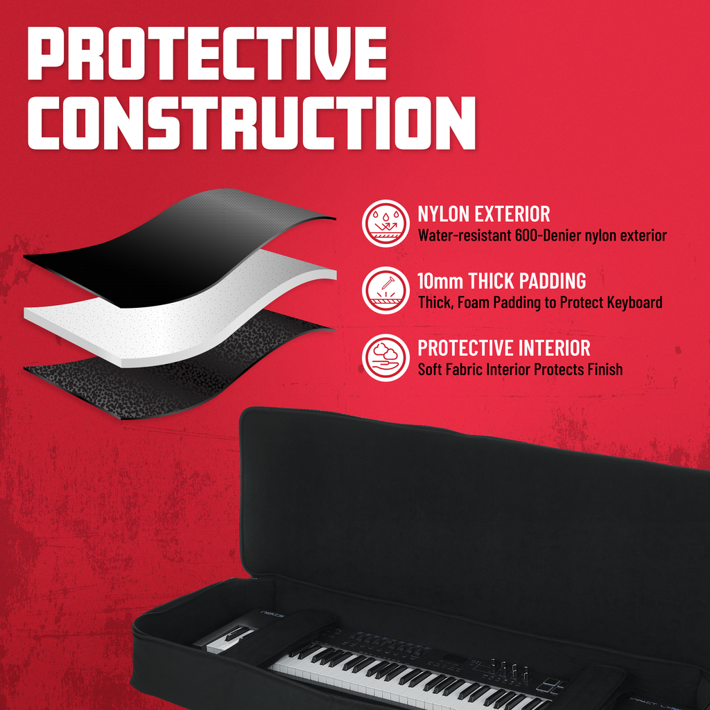 76 Note Keyboard Gig Bag