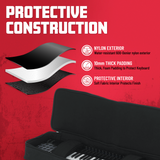 88 Note Keyboard Gig Bag; Slim Design