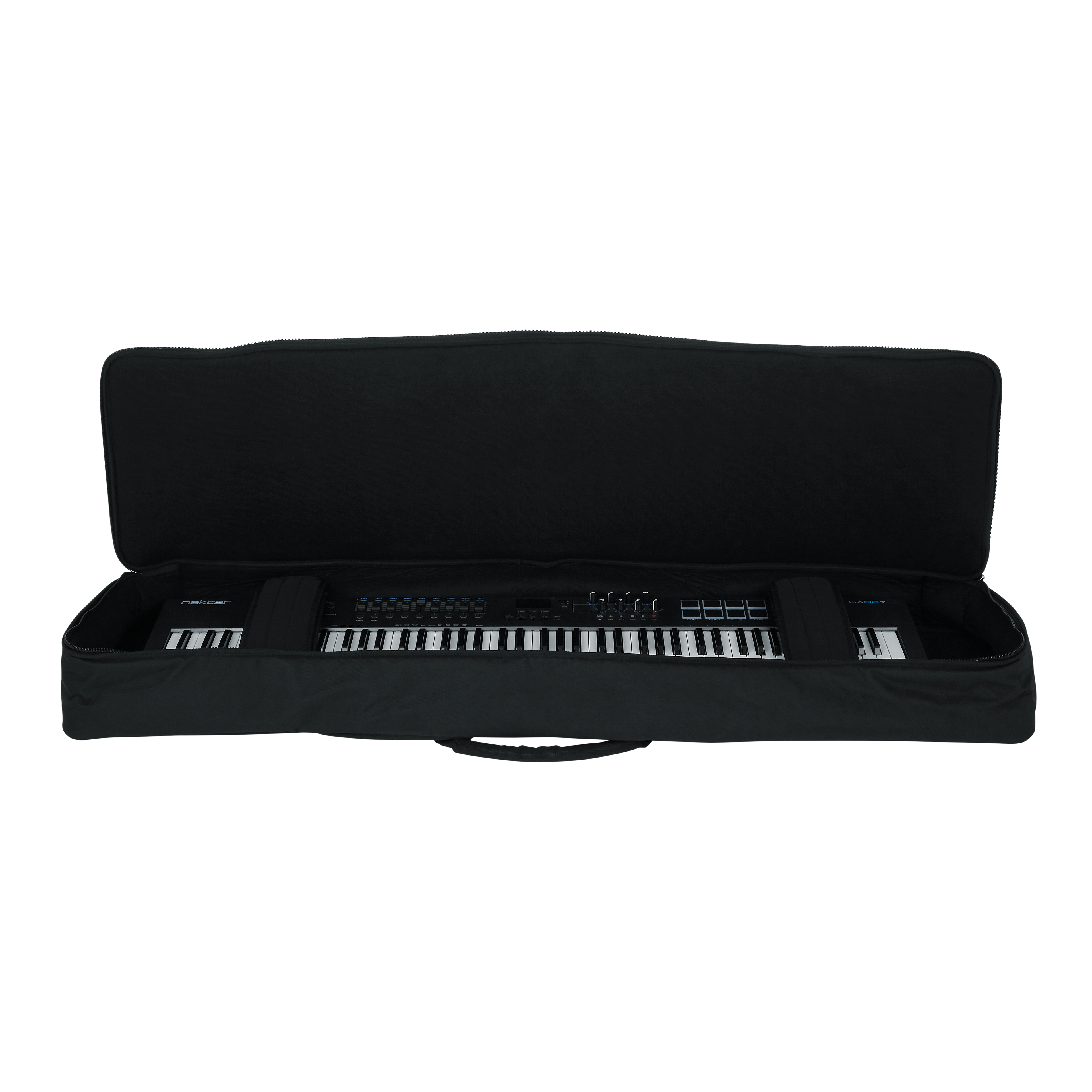 88 Note Keyboard Gig Bag; Slim Extra Long Design