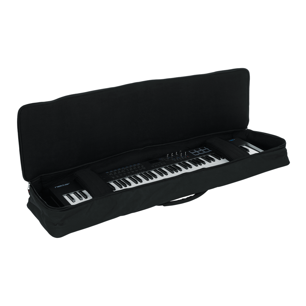 88 Note Keyboard Gig Bag; Slim Extra Long Design