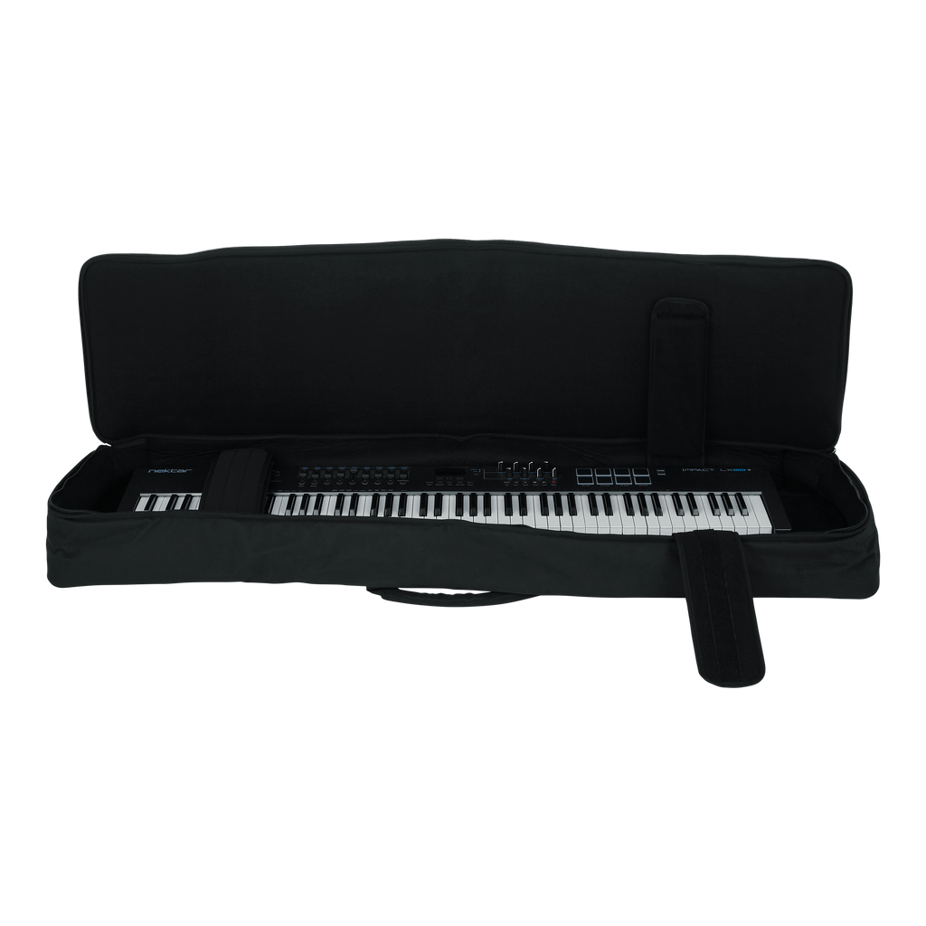 88 Note Keyboard Gig Bag; Slim Extra Long Design