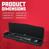 88 Note Keyboard Gig Bag; Slim Extra Long Design