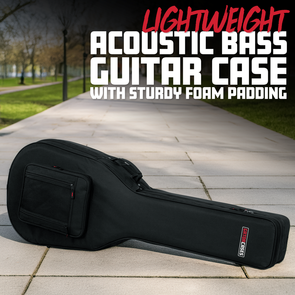 Acoustic Bass Guitar Lightweight Case