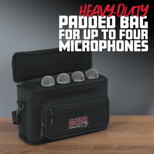 4 Microphones Bag