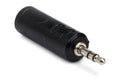 Adapter, 1/4 in TRS to 3.5 mm TRS - Full