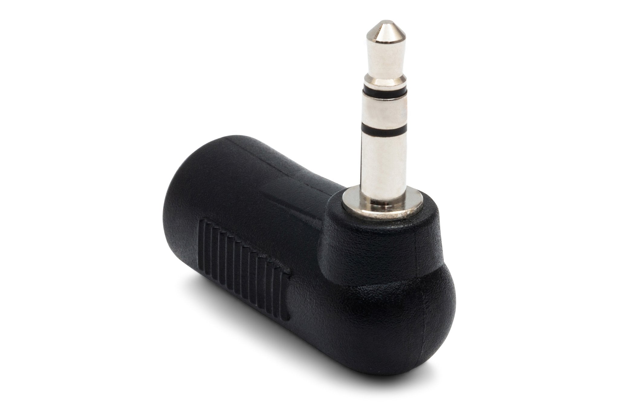 Right-angle Adapter, 3.5 mm TRS to 3.5 mm TRS - Full
