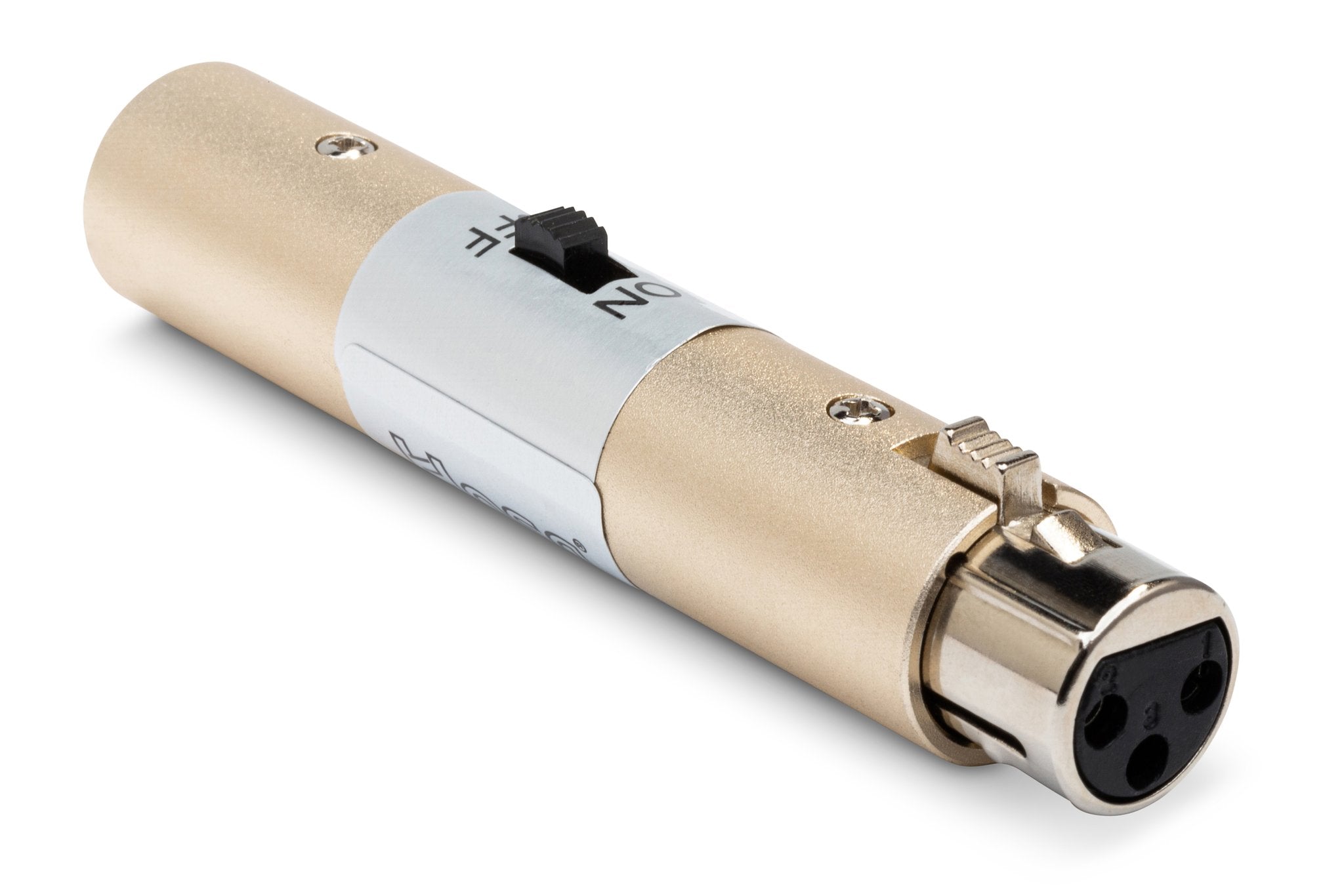 Power Switch, XLR3F to XLR3M - Full