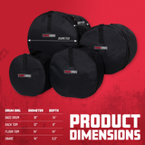 4-Piece Bop Set Bags