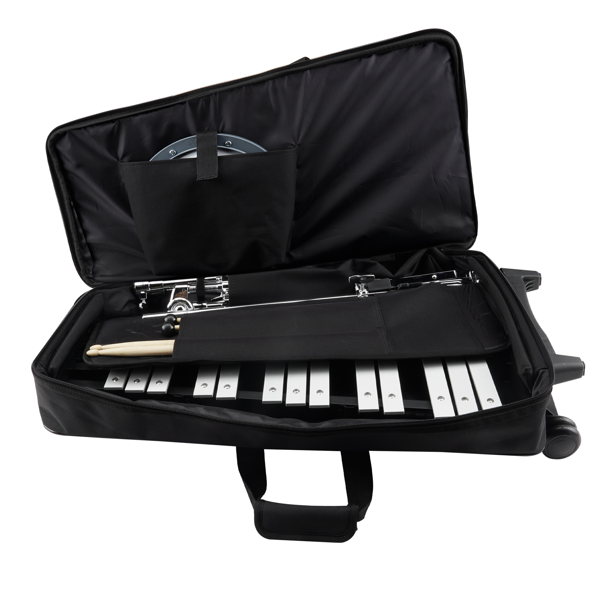 Student Bells and Snare Kit Rolling Bag