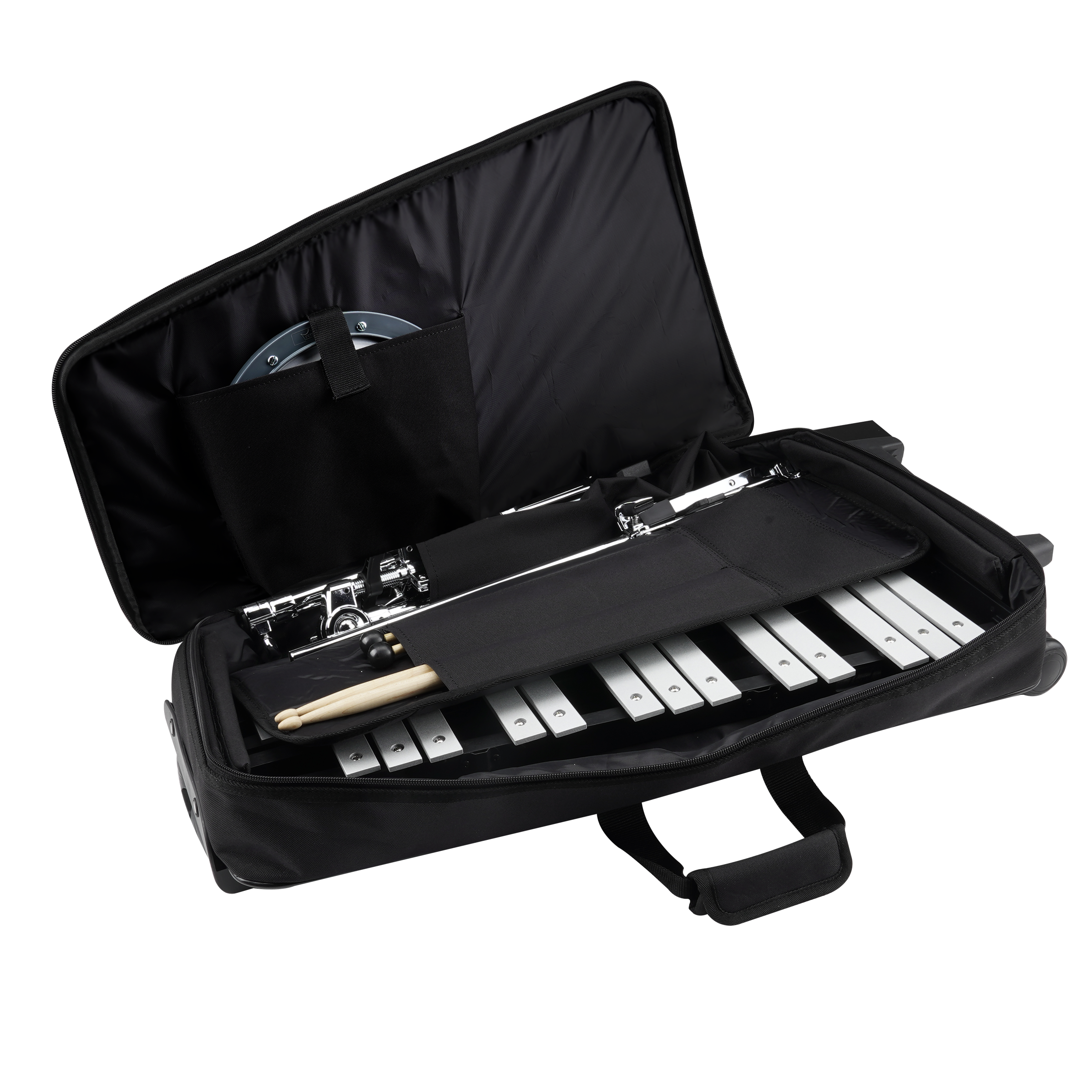 Student Bells and Snare Kit Rolling Bag