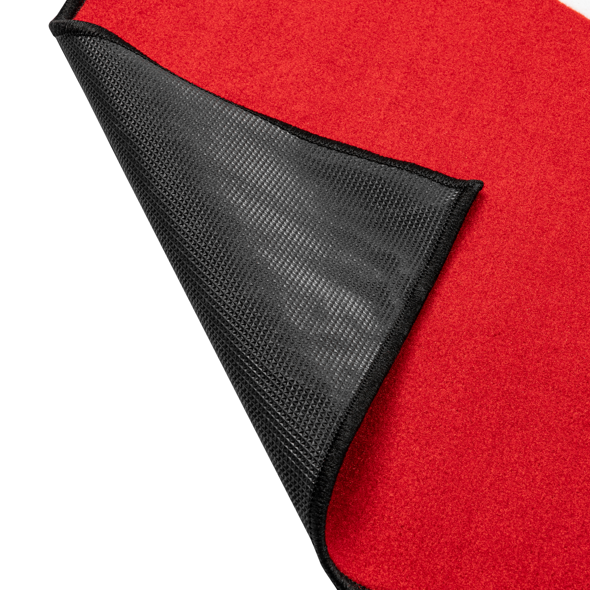 Gator 78” x 66” Drum Rug – Black, Red, and White