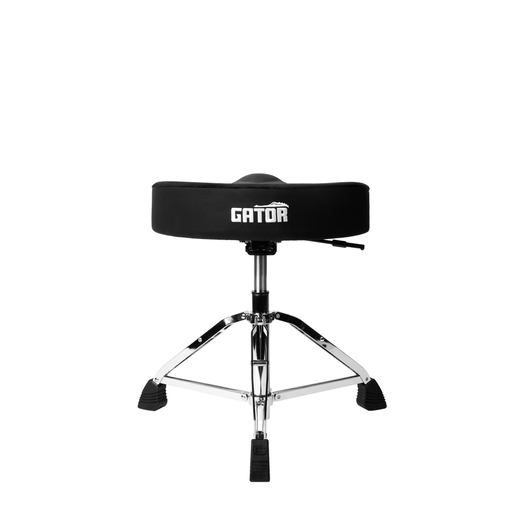 Gator Air Glide Drum Throne Saddle Seat - Black