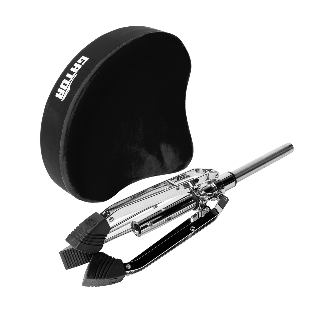 Gator Air Glide Drum Throne Saddle Seat - Black