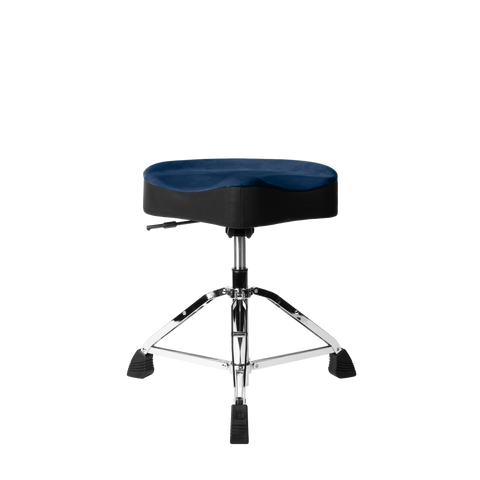 Gator Air Glide Drum Throne Saddle Seat - Blue